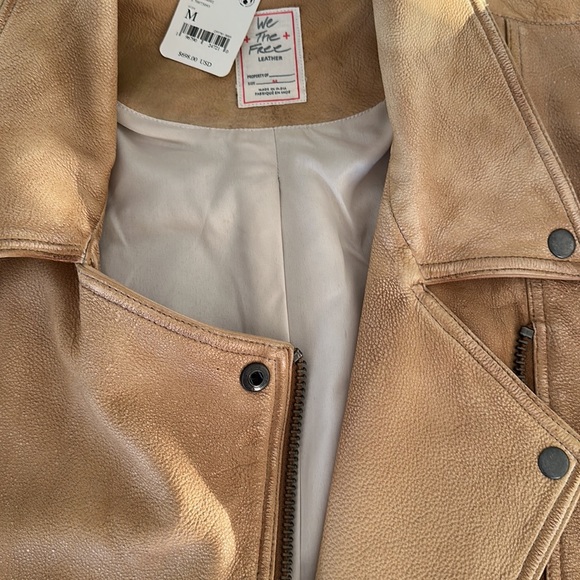 COPY - We the Free Leather Motorcycle Jacket - Picture 6 of 11